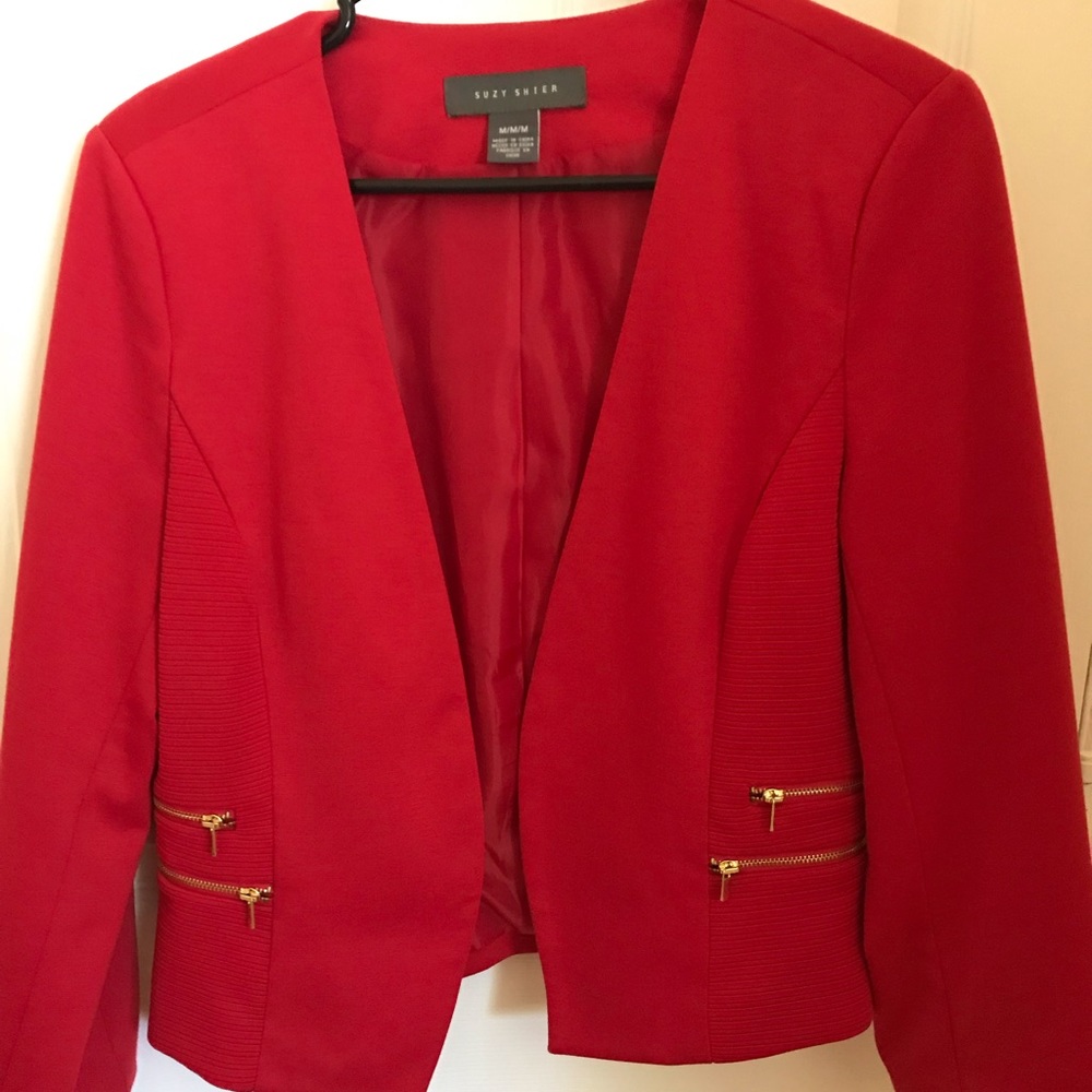 Red Blazer